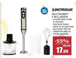 Happy Casa Dictrolux multirobot 3 in 1 offerta