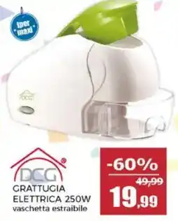 Happy Casa DCG grattugia elettrica 250w offerta