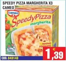 Immenso Cash Speedy Pizza Margherita Cameo offerta