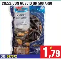 Immenso Cash Cozze con guscio Arbi offerta