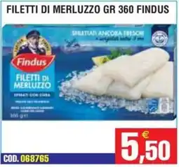 Immenso Cash Filetti di merluzzo Findus offerta