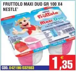 Immenso Cash Fruttolo Maxi Duo Nestlé offerta