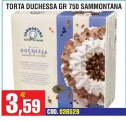 Immenso Cash Torta Duchessa Sammontana offerta
