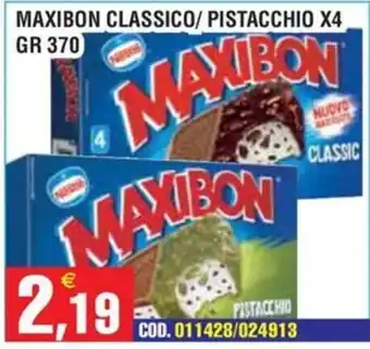 Immenso Cash Maxibon classic Nestlé offerta