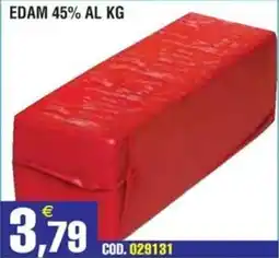 Immenso Cash Edam 45% al kg offerta