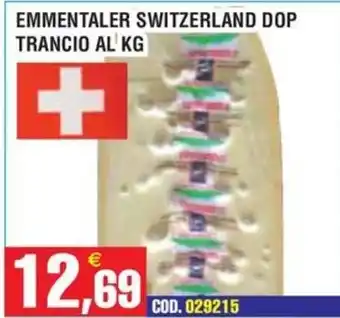 Immenso Cash Emmentaler Switzerland DOP offerta