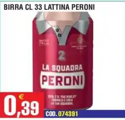 Immenso Cash La squadra Peroni offerta