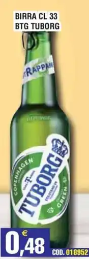 Immenso Cash Birra Tuborg offerta
