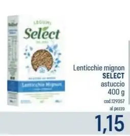 Talento Professional Store Lenticchie mignon Select offerta