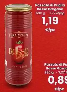 Interspar Passata di Puglia Rosso Gargano offerta