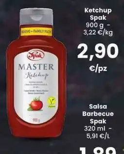 Interspar Master Ketchup Spak offerta