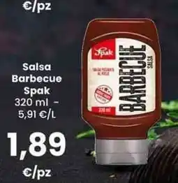 Interspar Salsa Barbecue Spak offerta