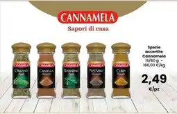 Interspar Spezie assortite Cannamela offerta