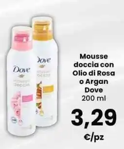 Interspar Mousse doccia Dove offerta