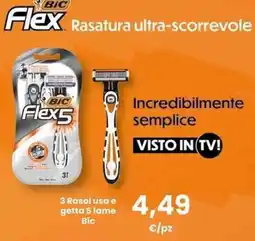 Interspar Bic Flex 5 offerta