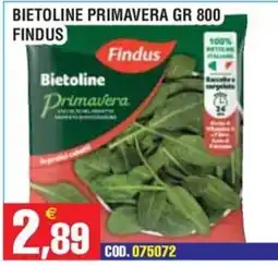 Immenso Cash Bietoline Primavera Findus offerta