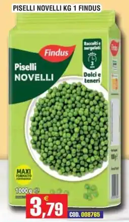 Immenso Cash Piselli Novelli Findus offerta