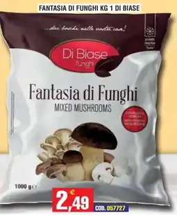 Immenso Cash Fantasia di Funghi Di Biase offerta