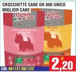 Immenso Cash Crocchette cane gr 800 unico offerta