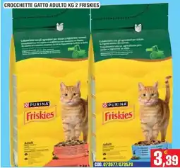 Immenso Cash Crocchette gatto adulto Friskies offerta