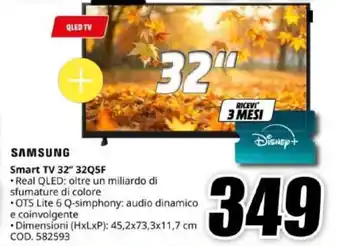 Samsung Smart TV 32" 32Q5F