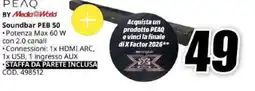 MediaWorld Soundbar PEB 50 offerta