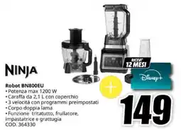 MediaWorld Robot Ninja BN800EU offerta