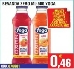 Immenso Cash Bevanda zero yoga offerta