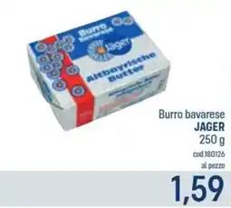 Talento Professional Store Burro bavarese Jager offerta