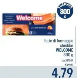 Talento Professional Store Fette di formaggio cheddar WELCOME offerta