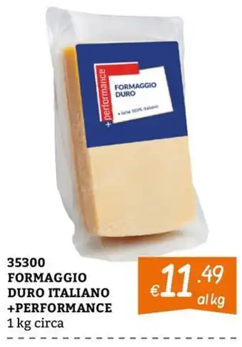 Zona Formaggio duro italiano +performance offerta