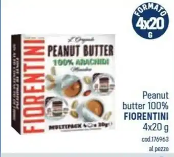 Peanut butter 100% Fiorentini