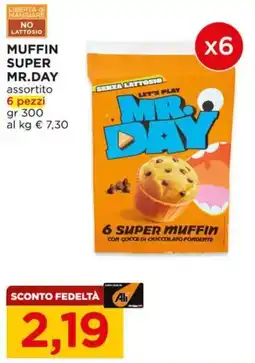 Alì Supermercati Muffin super Mr. Day offerta