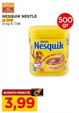 Alì Supermercati Nesquik Nestlé offerta