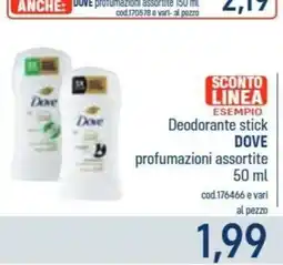 Talento Professional Store Deodorante stick DOVE offerta