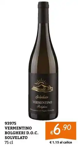 Zona Sovelato Vermentino Bolgheri offerta