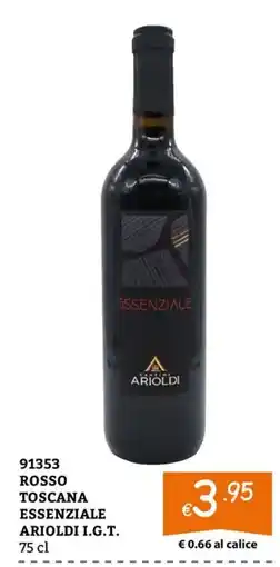 Zona Rosso Toscano Essenziale Arioldi I.G.T. offerta