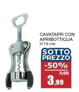 Happy Casa Cavatappi con apribottiglia offerta