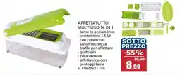 Happy Casa Affettatutto multiuso 14 in 1 offerta
