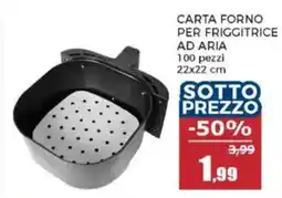 Happy Casa Carta forno per friggitrice ad aria offerta