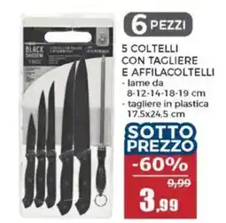 Happy Casa Black Shadow coltelli offerta