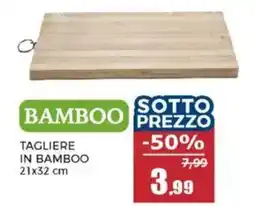 Happy Casa Tagliere in bamboo offerta