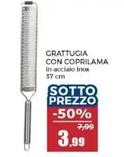 Happy Casa Grattugia con coprilama in acciaio inox offerta