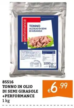 Zona Tonno in olio di semi girasole +performance offerta