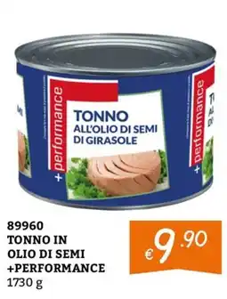 Zona Tonno in olio di semi +performance offerta