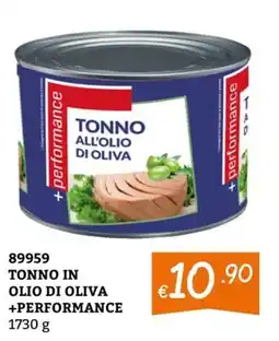 Zona Tonno in olio di oliva +performance offerta