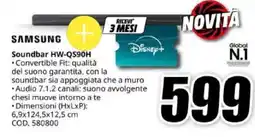 MediaWorld Samsung Soundbar HW-QS90H offerta