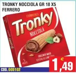 Immenso Cash Tronky nocciola offerta