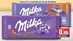 Immenso Cash Milka cioccolato al latte offerta