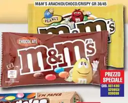 Immenso Cash M&M's Chocolate offerta